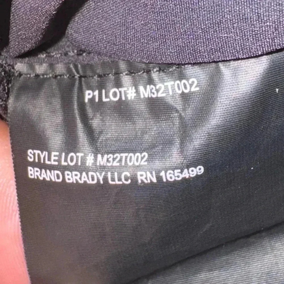 BRADY Tom Brady Men's Zero Weight Lightweight Athletic Workout Jogger Black L - Picture 9 of 9